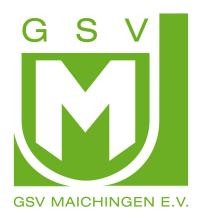 grün-weißes Logo des GSV Maichingen